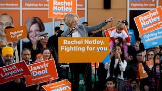 Notley campaign stops in Edmonton [upl. by Roby]