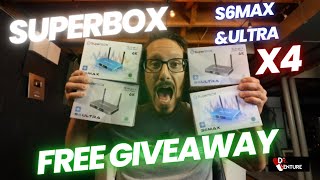 SUPERBOX ULTRA AND MAX FREE GIVEAWAY [upl. by Adamson244]