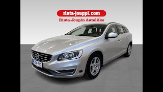 Volvo V60 D2 MomentumSiisti yksilö hyvällä huoltohistorialla Moottor [upl. by Ylliw333]