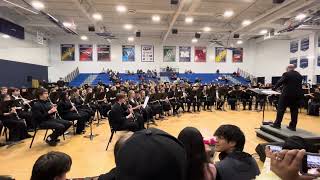 ILMEA District 1  Senior Band  111823  Brigids Cross  JaRod Hall [upl. by Ym]