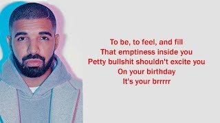 Drake  Ratchet Happy Birthday Lyrics [upl. by Lattie]