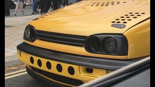 The 700 BHP YELLOW MK3 GOLF AWD VR TURBO [upl. by Silloc997]