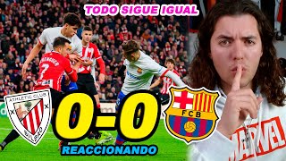 REACCIONES DE UN HINCHA ATHLETIC CLUB DE BILBAO 00 FC BARCELONA COMO SI NO HUBIERA PASADO NADA [upl. by Sigfried511]