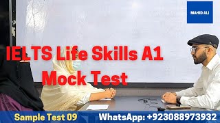 IELTS Life Skills A1 Sample Test 09 Complete │ Speaking and Listening │ Latest Test 2023 │ Mahid Ali [upl. by Doralynne]