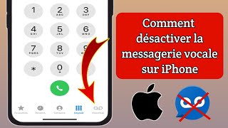 Comment désactiver la messagerie vocale sur iPhone   messagerie vocale iPhone [upl. by Eelesor]