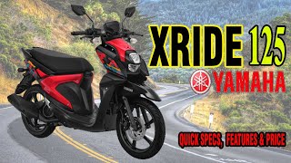 2024 YAMAHA XRIDE 125  NEW ADVENTURE SCOOTER RELEASED  Price amp Spec [upl. by Lrigybab]