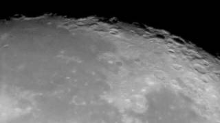 Moon through the C80 ED refractor [upl. by Anuayek]