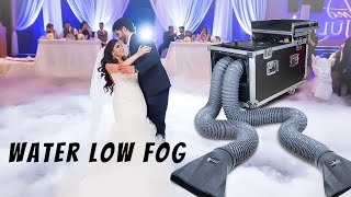 Water Low Fog Machine  Low Lying Fog Without Dry Ice [upl. by Tierell]