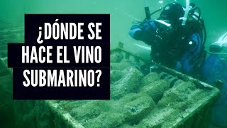 Conocí donde se hace el vino submarino 🍷 🌊 [upl. by Akkeber]