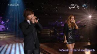 VietsubPerfLee Hyori ft Daesung Bigbang  How did we get GCFS [upl. by Anaeco]