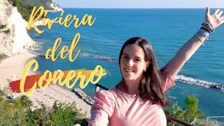 RIVIERA DEL CONERO  NUMANA E SIROLO  tour delle città delle spiagge e panorami  cosa vedere [upl. by Eixela742]