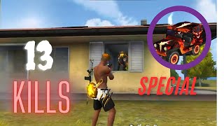 13 kills funny gameplay in free fire max  FireFlex0 fireflex0 [upl. by Det]