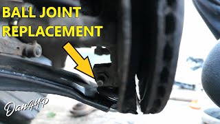 How To Fix A Ball Joint  Noisy Knocking or Squeaky [upl. by Catto]