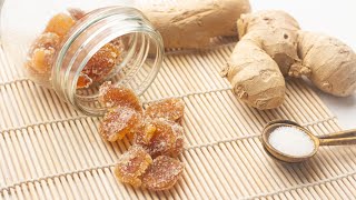 Simple Candied Ginger Recipe [upl. by Slemmer]