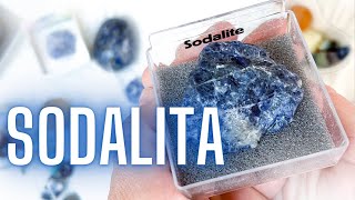 SODALITA SIGNIFICADOS E PROPRIEDADES DA SODALITA [upl. by Landon578]