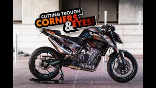 LIMITED EDITION RokON STICKER KIT for KTM DUKE 790  890R  BAGOROS PERFORMANCE [upl. by Swehttam]