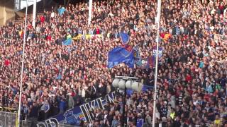 Djurgarden Fans jumping in Derby against AIK Solna 2012 [upl. by Groome827]