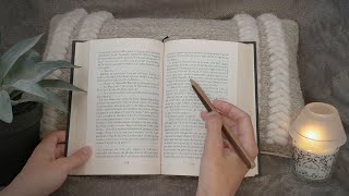 ASMR  Semiinaudible reading 📖  Clicky whispers [upl. by Roseline699]