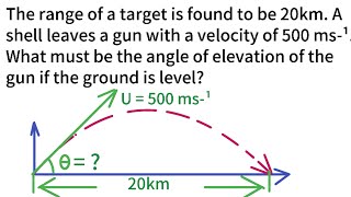 Projectile Motion question 4 [upl. by Ybanrab]