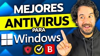 Mejores Antivirus para Windows 11 y 10  Las 3 MEJORES Opciones [upl. by Avron381]