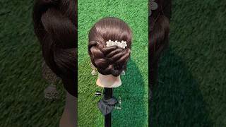 Beautiful hairstyle youtubeshorts hairstyletutotial shorts shortvideo hair hairstyle [upl. by Acie960]