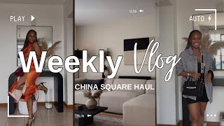 WEEKLY VLOG  Eating Out  China Square Haul [upl. by Temp]