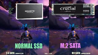 M2 ssd vs SATA ssd 25  Game loading and performance Test [upl. by Killoran777]