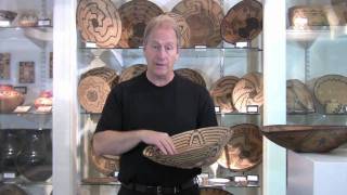 Indian Baskets how to Identify Pima Baskets vs Apache Baskets [upl. by Millhon]