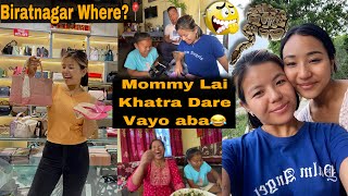 MOMMY KO GUNASHO😭BIRATNAGARMA KAHA BAGS KINNEY ​⁠rishtalama17 VETNA AAYO [upl. by Rodi989]