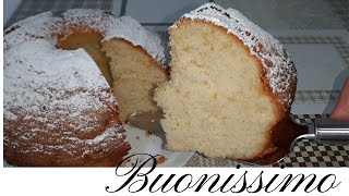 Ciambellone della Nonna Senza BilanciaSofficissimo e Buonissimo [upl. by Lekzehcey151]