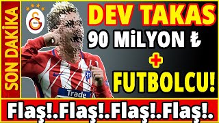 GALATASARAYDA DEV TAKAS 90 MİLYON ARTI FUTBOLCU [upl. by Aridni]