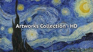 Vincent Van Gogh Masterpieces  Collection of Paintings HD [upl. by Oynotna805]