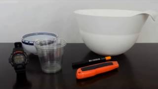 Making water clocks  Science Experiments for Kids [upl. by Anson55]