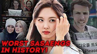 KPop Idols Most Dangerous Sasaengs [upl. by Aehsa]