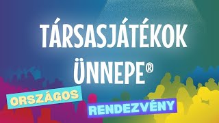 Társasjátékok ünnepe🎉🥳 TJÜ 2024 [upl. by Friedrich256]