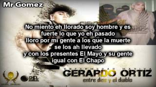 Gerardo Ortiz  Leyenda Don Caro Quintero 2011 Estudio Oficial Con Letra [upl. by Nnylannej]