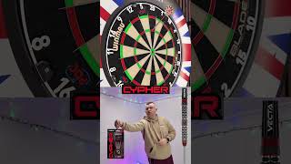 180 with the Winmau Cypher Launch darts [upl. by Ahtnams122]