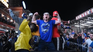 ST LOUIS CELEBRATION  City Goes Nuts After Blues Beat Bruins to win first Stanley Cup [upl. by Denyse]