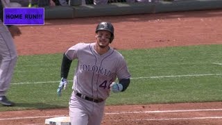 COLSF Arenado hammers a solo homer to leftcenter [upl. by Domel]