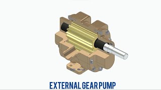 How To Design External Gear Pump Solid Edge CAD  Part 1 [upl. by Balsam]