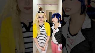 Smooth brain  Marinette DupainCheng amp Chloé Bourgeois witchera cosplay  Miraculous Ladybug [upl. by Oinotna628]