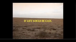 Hans From Space  If Life Would be Easy Lyric Video [upl. by Campy]