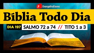 LEIA A BÍBLIA TODO O DIA 📖 dia197 🔴 leituradabíblia palavradedeus [upl. by Rimat436]