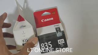 Canon Pixma PG835 Black Ink Cartridge [upl. by Llenart]