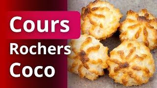 Réaliser des rochers Coco en 10 Minutes  PatisCoach cappâtissier [upl. by Viridis]