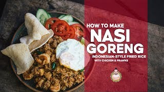 Nasi Goreng  Indonesian Fried Rice  Fried Rice Friday 3 [upl. by Waldemar872]