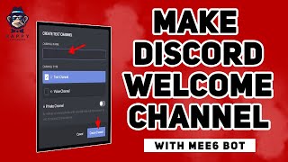 How to Create a Discord Welcome Channel with MEE6 Bot 2024  StepbyStep Tutorial 2024 New Method [upl. by Aerdnaid]