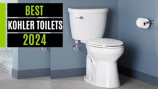 TOP 5 Best Kohler Toilets 2024 [upl. by Anelav834]