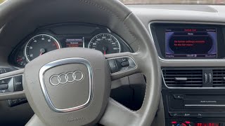 Set The Time Audi Q5 2008–2017 [upl. by Blankenship]