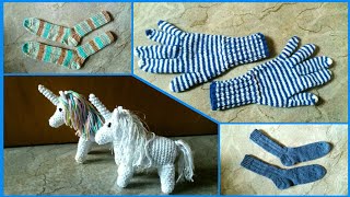 Handschuhe Einhörner Socken  Julebuergerfee [upl. by Saleme]